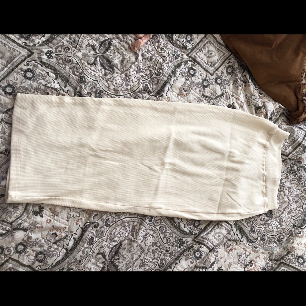 Long pencil skirt